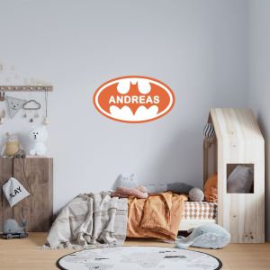 Vinilo decorativo - Batman / Personalizados / Contorno Blanco