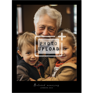 PERSONAL TEXT PHOTO POSTER