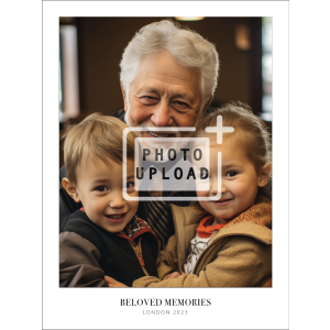 PERSONAL TEXT PHOTO POSTER