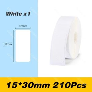 Etiqueta Niimbot para D101/110 / 15 x 30 mm, 210 uds / Blanco