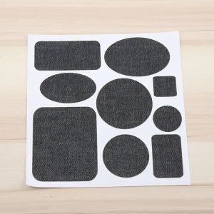 Parches de reparación para jeans / Autoadhesivos / Negro