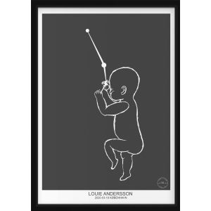 CARTEL PERSONAL DE BEBÉ - Aries